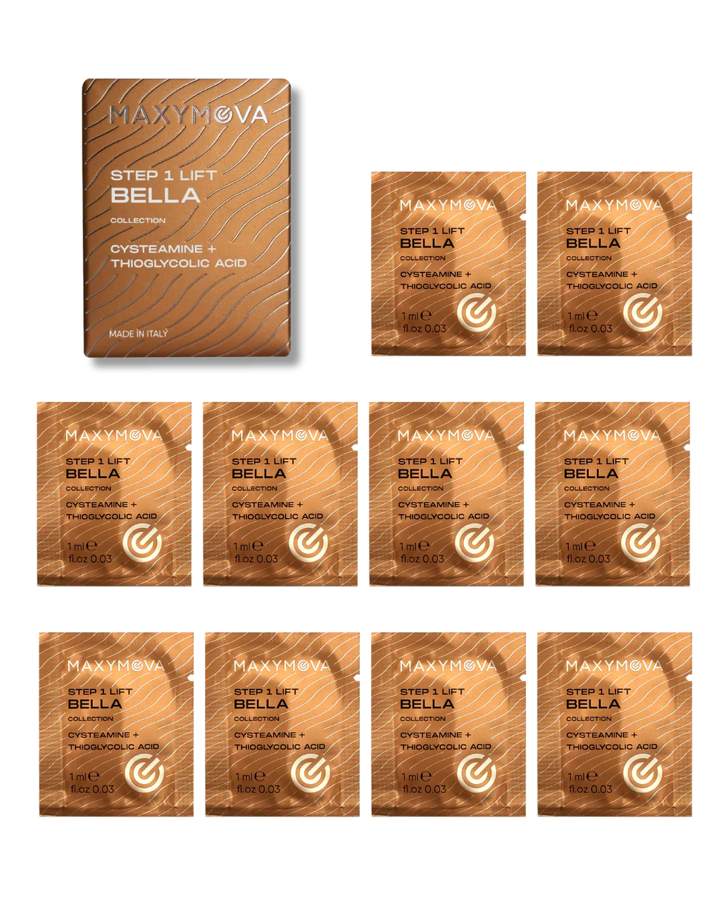 Bella Step 1 (TGA+Cysteamine) Sachets - 10x1ml