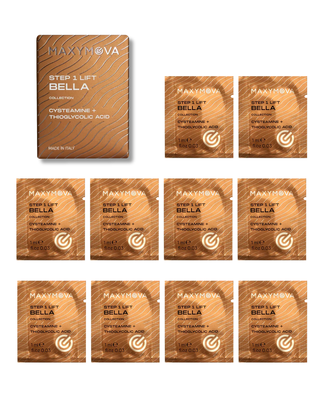 Bella Step 1 (TGA+Cysteamine) Sachets - 10x1ml