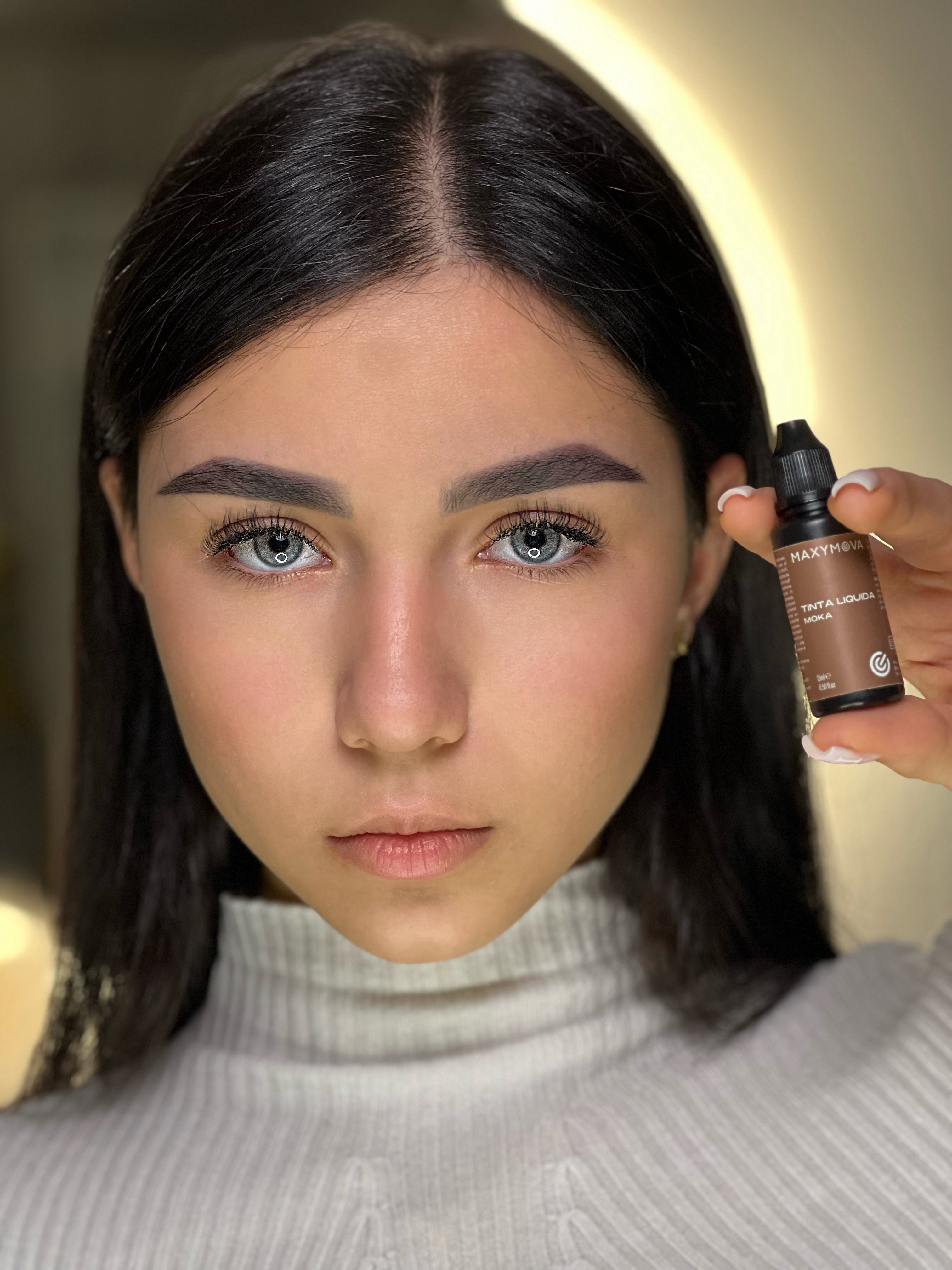 Moka (Black) - Liquid Eyebrow Dye